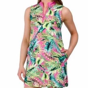 NWT Tommy Bahama Womens Golf Dress Pockets  Shorts Included